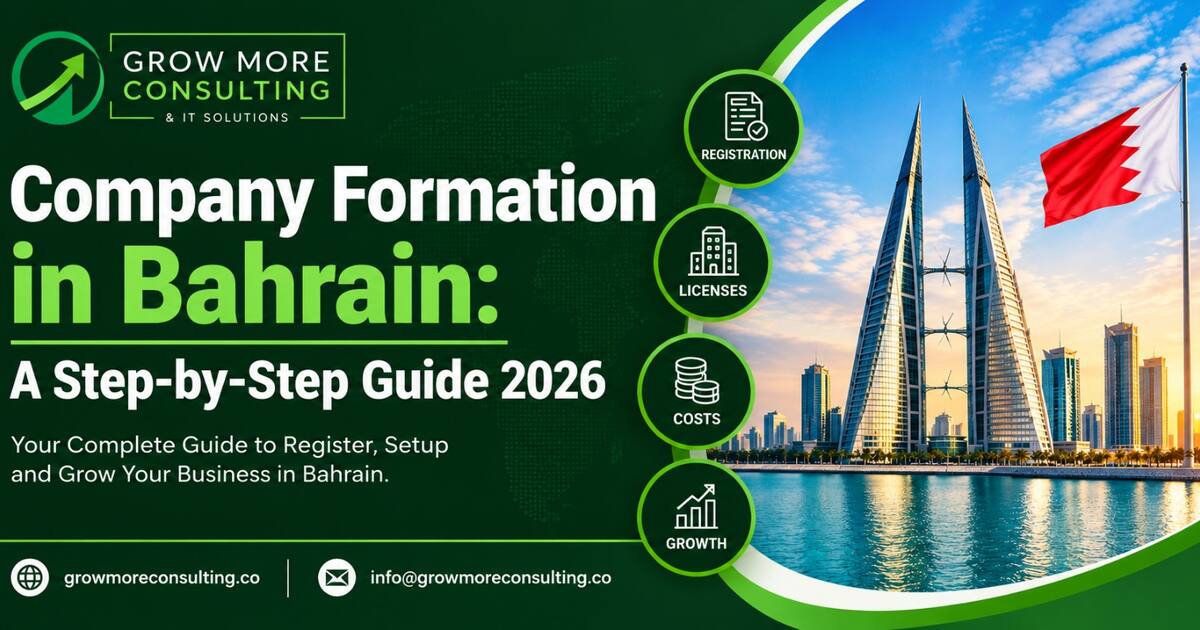 Company Formation in Bahrain: A Step-by-Step Guide 2026